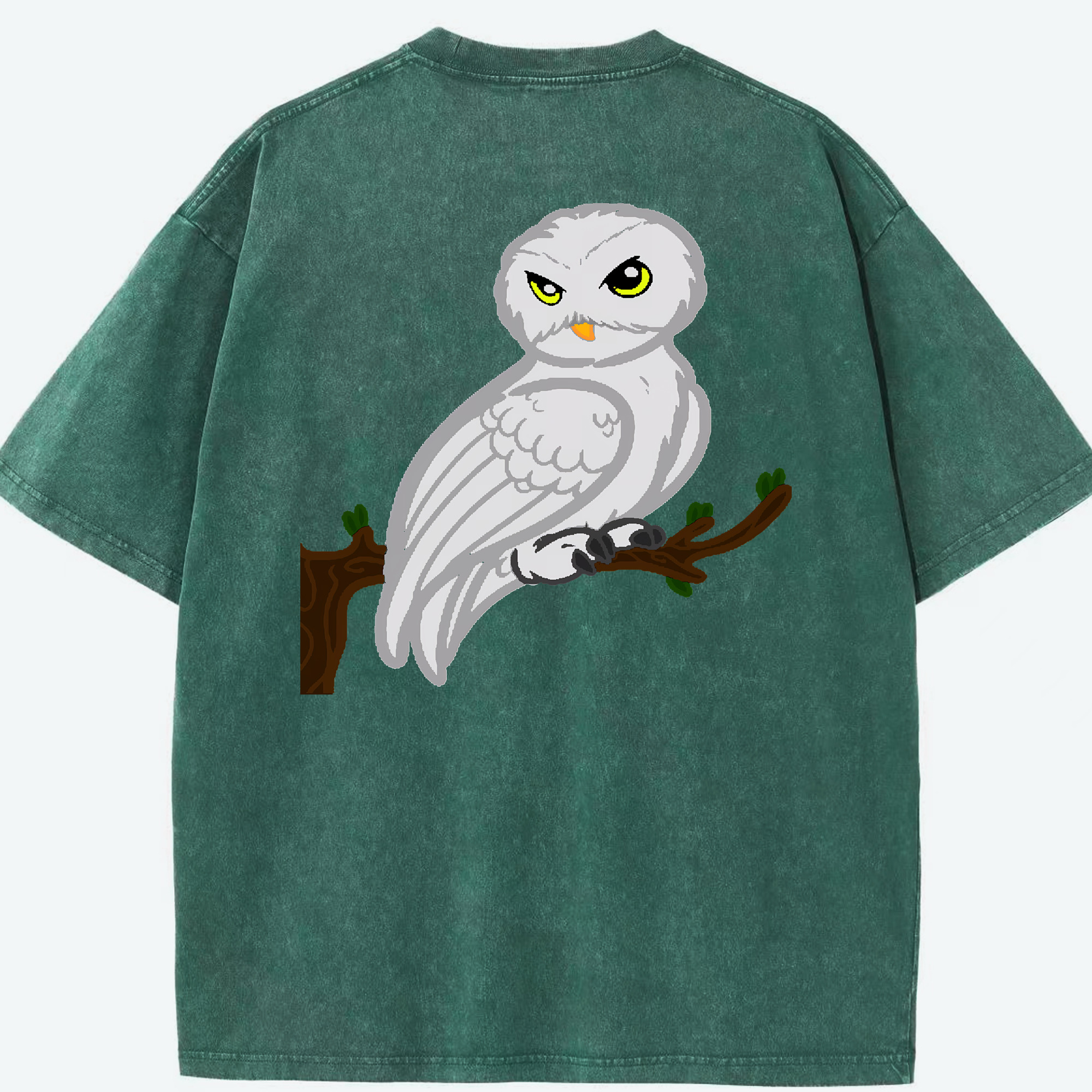 （画像用） Harry Potter ハリー・ポッターシリーズ 綿100% ヴィンテージ風 半袖Tシャツ（背面プリント）